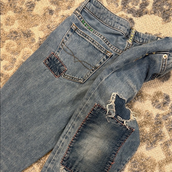 Distressed Blue Denim Jeans for Kids - Picture 5 of 5